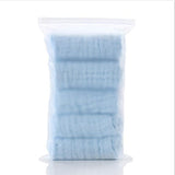 Serviettes de douche coton Omamans 5 x Bleu 