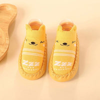 Chaussures souples bébé animaux Omamans Jaune 0-6Mois 