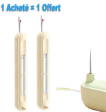 FilFacile™ - Enfile-Aiguille et Découseur 2-en-1 Omamans 1 FilFacile™ acheté = 1 Offert (2 Pièces) Jaune 