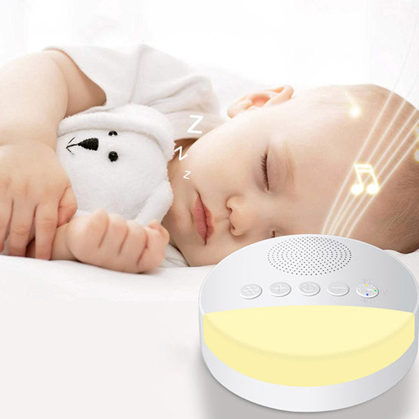 Bruit blanc pour bébé machine à sons bébé, veilleuse bébé, 7 modes