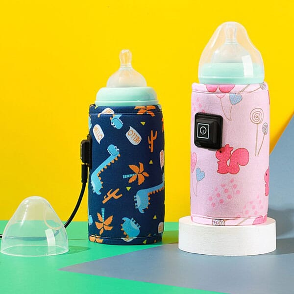 Chauffe-biberon Cozytots pour bébé en déplacement Thermos USB Biberon  chauffe-biberon portable avec indicateur de température Thermos portable  avec batterie réchauffe-biberon pour bébé en déplacement : : Bébé  et Puériculture