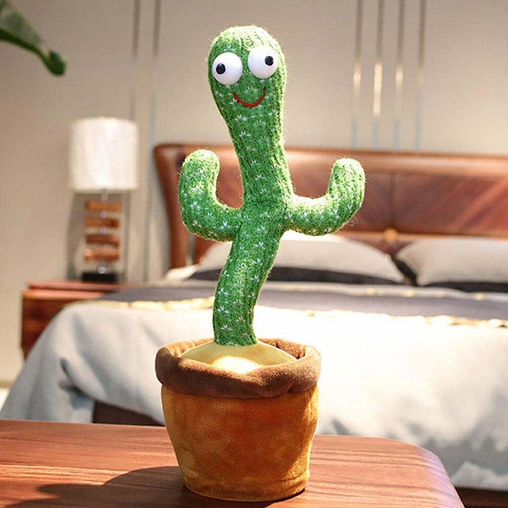 Le cactus dansant, le jouet de cactus parlant répétera ce que vous
