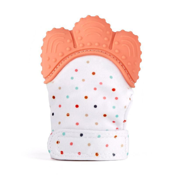 Moufles De Dentition Bébé - Lot De 2 En Silicone Alimentaire, Anti-grattage - 0-12 Mois