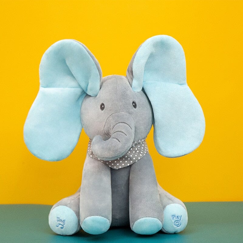 Peluche éléphant Interactif EJog - Chante, Danse, Apaisant, Cadeau Pour Bébé