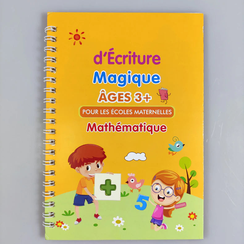 Generic 4 Cahiers Magique de Calligraphie en Français