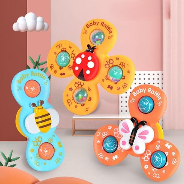 Jouet spinner rotatif Orange 1 pièce, jeu pour bébé, soulagement du Stress  pour nourrissons, jouets éducatifs rotatifs, cadeau pour enfants, Mode en  ligne