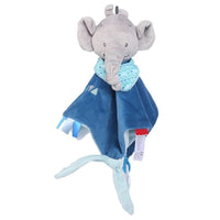Doudou elephant bleu Omamans 
